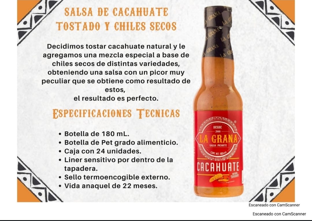 Cooked habanero chile sauce
