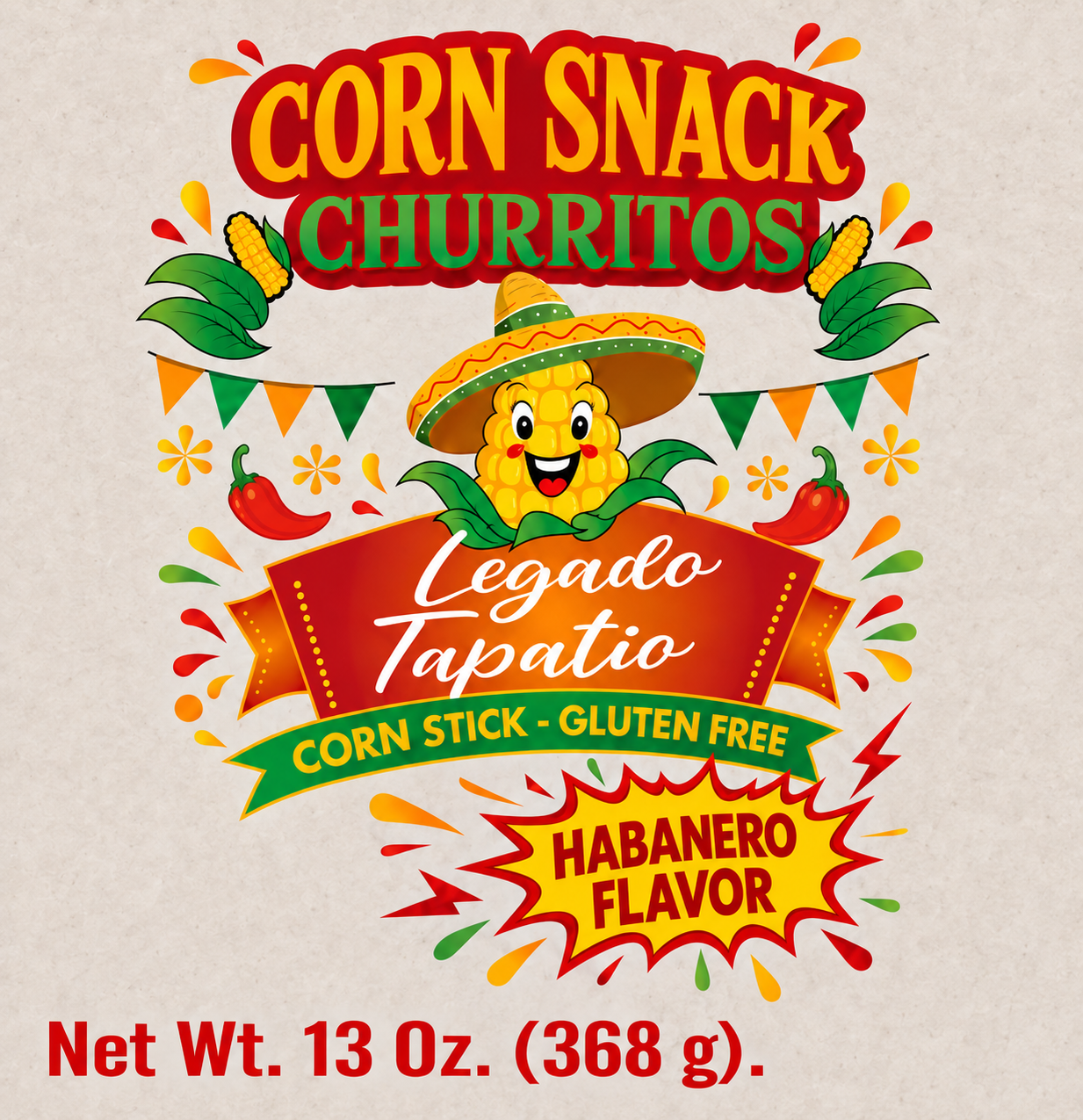 Legado Tapatío Habanero Flavor front label